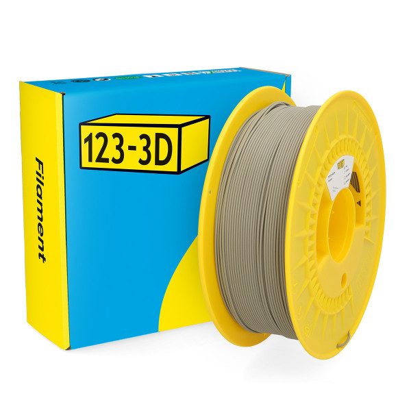 123-3D Filament PETG Mat Bruin 1,75 mm 1 kg DHM00242 - 1