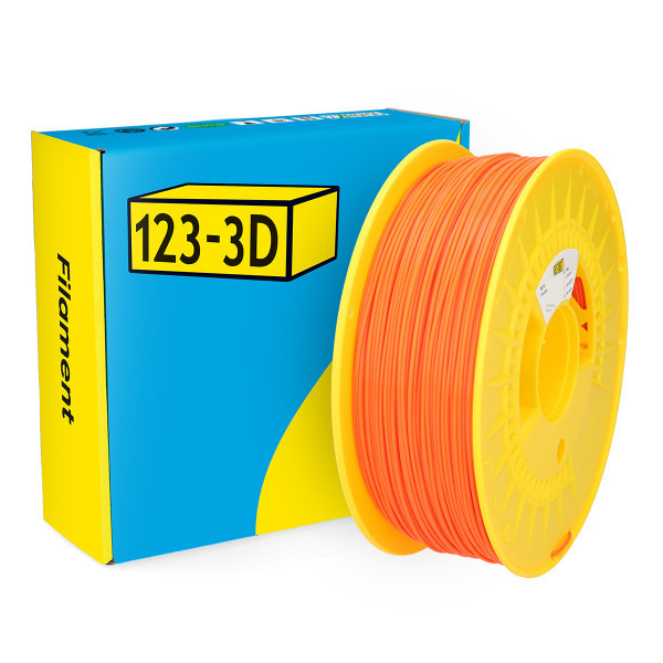 123-3D Filament PETG Oranje 1,75 mm 1 kg DHM00132 - 1
