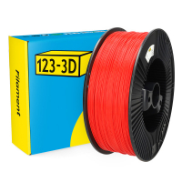 123-3D Filament PETG Rood 1,75 mm 2,3 kg DHM00194