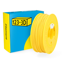 123-3D Filament PLA Geel 2,85 mm 1 kg DHM00030 123-3D Filament PLA Geel 2,85 mm 1 kg DHM00030