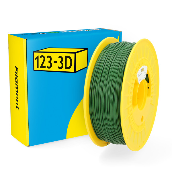 123-3D Filament PLA High Speed Groen 1,75 mm 1 kg DHM00040 - 1