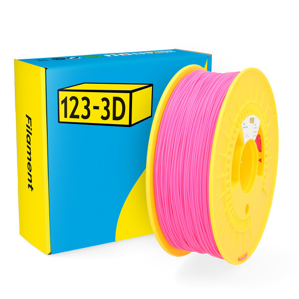 123-3D Filament PLA Lichtroze 1,75 mm 1 kg DHM00019 - 1