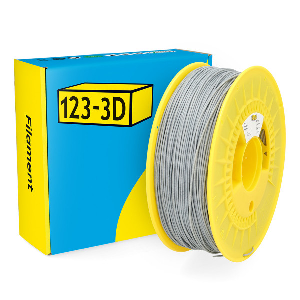 123-3D Filament PLA Marmer Grijs 1,75 mm 1 kg DHM00110 123-3D Filament PLA Marmer Grijs 1,75 mm 1 kg DHM00110 - 1
