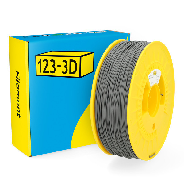 123-3D Filament PLA Mat Donkergrijs 1,75 mm 1 kg DHM00101 123-3D Filament PLA Mat Donkergrijs 1,75 mm 1 kg DHM00101 - 1