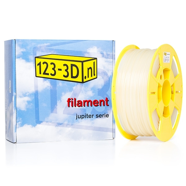 Filament neutraal 2,85 mm PLA 1 kg Jupiter serie (123-3D huismerk) DFP11031 Filament neutraal 2,85 mm PLA 1 kg Jupiter serie (123-3D huismerk) DFP11031 - 1