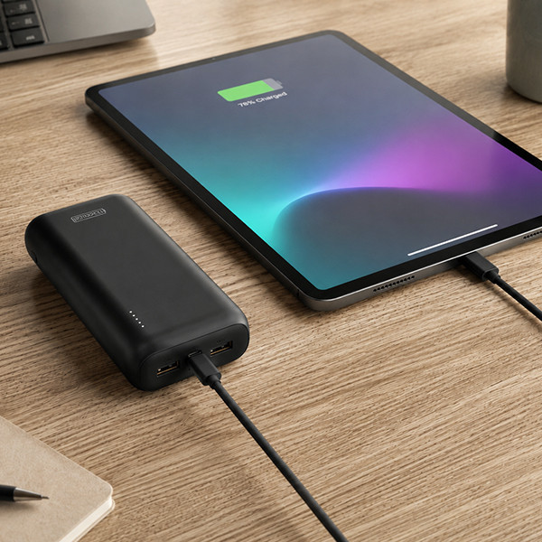 123accu Powerbank met snelladen zwart (20W, 20000 mAh) ADR00365 - 3