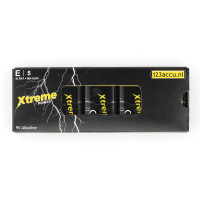 123accu Xtreme Power 6LR61 E-Block batterij 5 stuks