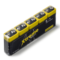 123accu Xtreme Power 6LR61 E-Block batterij 5 stuks APA01122C ADR00047