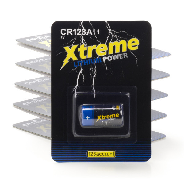 123accu Xtreme Power CR123A batterij 10 stuks ADR00078 - 1