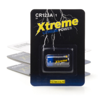 123accu Xtreme Power CR123A batterij 5 stuks ADR00079