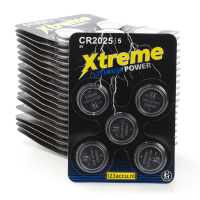 123accu Xtreme Power CR2025 knoopcel batterij 100 stuks ADR00068