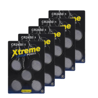 123accu Xtreme Power CR2430 3V Lithium knoopcel batterij 25 stuks ADR00139