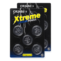 123accu Xtreme Power CR2450 knoopcel batterij 10 stuks ADR00073