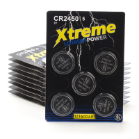 123accu Xtreme Power CR2450 knoopcel batterij 50 stuks ADR00085