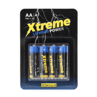 123accu Xtreme Power FR6 AA batterij (4 stuks) ADR00063