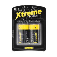 123accu Xtreme Power LR14 C batterij 2 stuks ADR00043