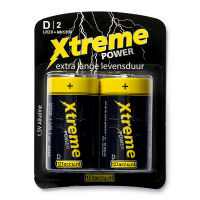 123accu Xtreme Power LR20 D batterij 2 stuks LR20P2B/10C MN1300C ADR00044