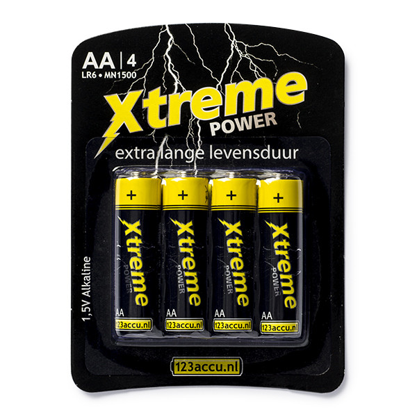 Eed Uitgaven voormalig Philips Power Alkaline LR6 Mignon AA batterij 4 stuks Philips 123inkt.nl
