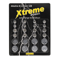123accu Xtreme Power knoopcellen multipack ADR00048