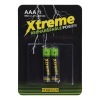 123accu Xtreme Power oplaadbare AAA / HR03 Ni-Mh batterij (2 stuks)