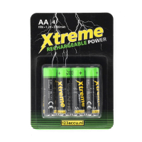 123accu Xtreme Power oplaadbare AA HR6 batterij (4 stuks) ADR00076
