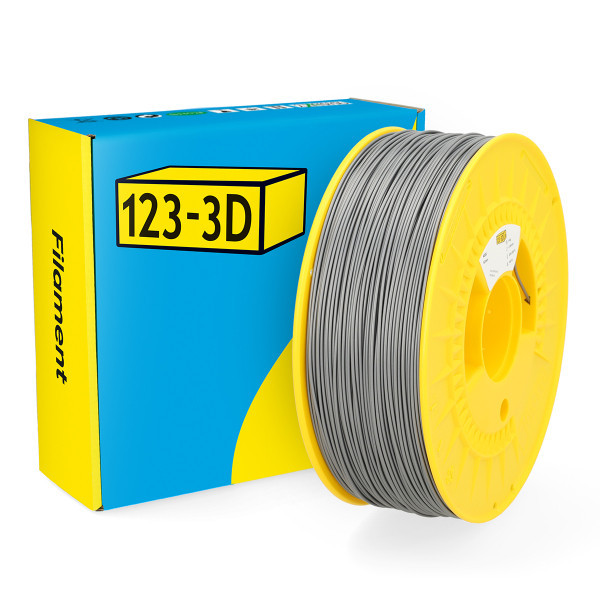 123inkt 123-3D Filament ABS Donkergrijs 1,75 mm 1 kg  DHM00148 - 1