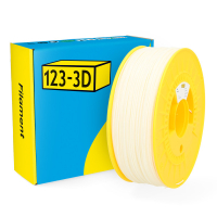 123inkt 123-3D Filament ABS Neutraal 1,75 mm 1 kg (Jupiter serie)  DHM00149