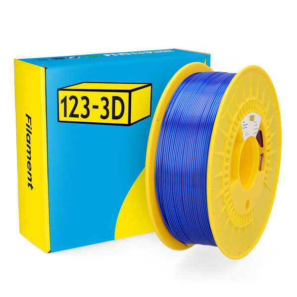 123inkt 123-3D Filament PLA Kameleon Rood-Blauw 1,75 mm 1 kg  DHM00259 - 1