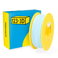 123inkt 123-3D Filament PLA Pastel Blauw 1,75 mm 1 kg  DHM00049
