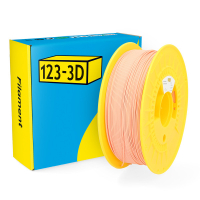 123inkt 123-3D Filament PLA Pastel Zalm 1,75 mm 1 kg  DHM00054