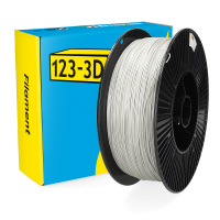 123inkt 123-3D Filament PLA Zilver 1,75 mm 3 kg (Jupiter serie)  DHM00184