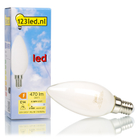 123inkt 123led E14 filament led-lamp kaars mat dimbaar 4W (40W)  LDR01618