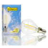 123inkt 123led E14 filament led-lamp kogel dimbaar 2.8W (25W) 929001332301c LDR01518