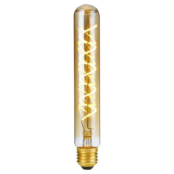 123inkt 123led E27 filament led-lamp buis goud dimbaar 5W (33W) LX023920005 LDR09093 - 1