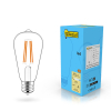 123led E27 filament led-lamp edison dimbaar 4.5w (40w)