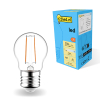 123led E27 filament led-lamp kogel 2.5W (25W)