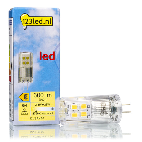 123inkt 123led G4 led-capsule dimbaar 2.5W (28W)  LDR01688 - 1