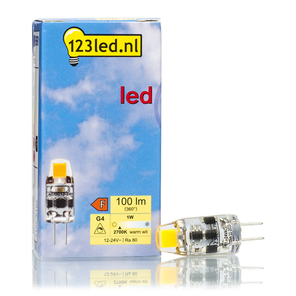 123inkt 123led G4 led-capsule dimbaar 2700K 1.1W (14W) LDR01938 LDR01702 - 1