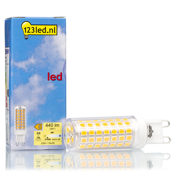 123inkt 123led G9 led-capsule helder dimbaar 4.2W (40W)  LDR01714 - 1