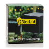 123inkt 123led Solar wandlamp Avon Up & Down zwart SL10-45 LDR08535 - 6