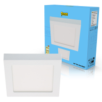 123inkt 123led downlight | Vierkant | 22.7 x 22.7 cm | 3000-6000K | Dimbaar (15W) 810385L123 LDR02024