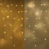 123led ijspegelverlichting extra warm wit & wam wit transparant 8,5 meter 180 lampjes