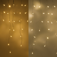 123inkt 123led ijspegelverlichting extra warm wit & wam wit transparant 9,7 meter 240 lampjes  LDR07288