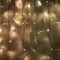 123inkt 123led ijspegelverlichting extra warm wit & warm wit 9,7 meter 240 lampjes  LDR07009