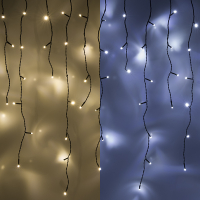 123inkt 123led ijspegelverlichting koud wit & warm wit 8,5 meter 180 lampjes  LDR07023