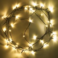 123inkt 123led kerstverlichting extra warm wit & warm wit 5,9 meter 40 lampjes  LDR07000
