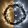 123inkt 123led kerstverlichting koud wit & warm wit 21 meter 240 lampjes  LDR07019
