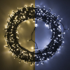 123led kerstverlichting koud wit & warm wit 57 meter 720 lampjes