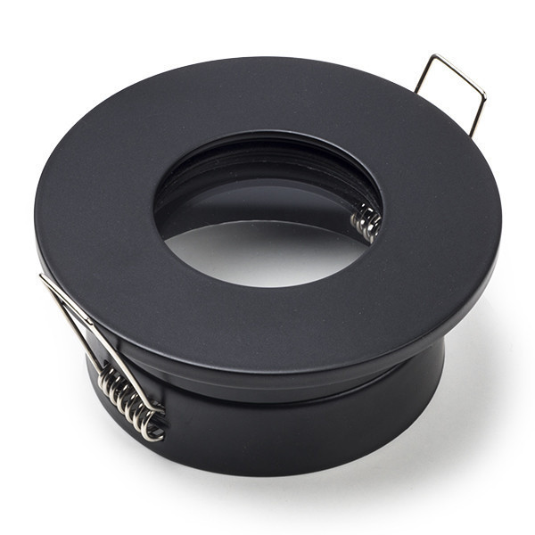 123inkt 123led led-spot armatuur GU10 zwart TS6801-MB LDR08015 - 1