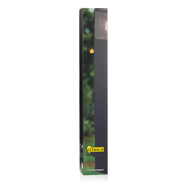 123inkt 123led tuinlantaarn Smokey zwart geschikt voor 1x E27 16152 LDR08515 - 5